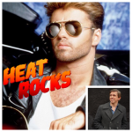 Heat Rocks title over photo of George Michael, with a photo of Chris Molanphy in the corner