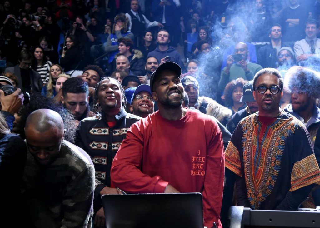 Kanye West played a Svengali-like role in bringing “Panda” to No. 1. Jamie McCarthy/Getty Images for Yeezy Season 3